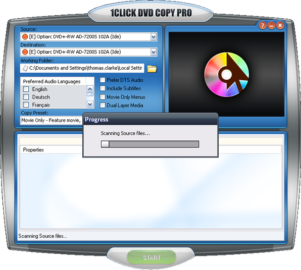 1CLICK DVD Copy Pro 6.2.2.4 Crack With Activation Code Free Download 2022